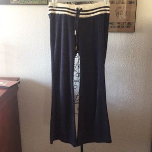 🐝 NWOT Mossimo Navy Velour sweatpants